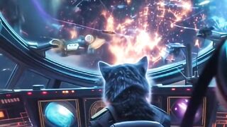 space cat warrior