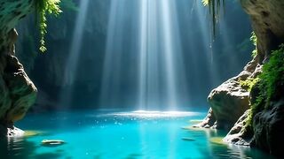 Hidden Paradise Beneath the Earth  Magical Cave Pool