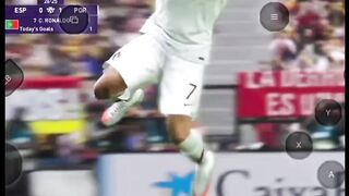 CR7 Menyala! Gol Indah ke Gawang Spanyol  Portugal vs Spanyol PES 2025
