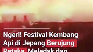 FESTIVAL KEMBANG API DI JEPANG BERUJUNG PETAKA