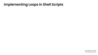 Master Shell Scripting Loops Automate Linux Tasks Like a Pro!