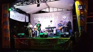 Band Performing for Campus Anniversary