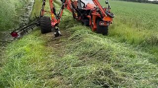 Heavy machine hard working