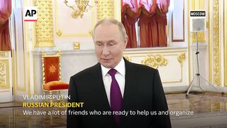 Putin says he hopes to meet Trump in the