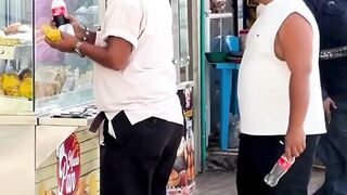 Cokenya jadi es batu