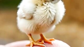 One Chick, One Mission Be Absolutely Adorable  shorts cuteanimals cute viral viralvideo