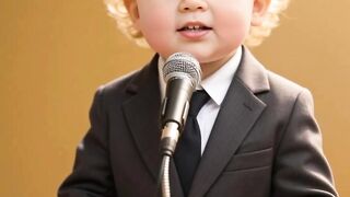 Baby getting acquainted