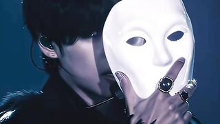 He looks like a demon  hunter.