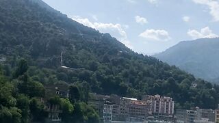 Madyan Swat River Side Road  madyan swatvalley swatriver kpk travel pakistan vlog