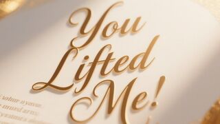 You Lifted Me - Christian song 5