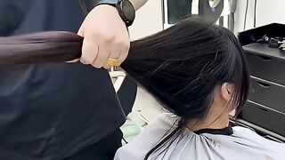 Long Hair Glow-Up  - Simple Haircut Tutorial for Girls