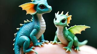 cute dragon baby