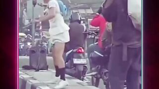 ODGJ sampe berhenti jalan liat Tiktoker