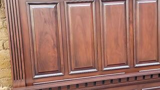 Meking door and bed