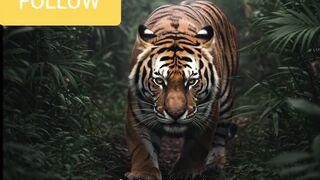 A Bengal Tiger