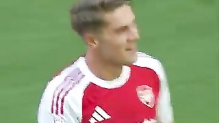 gyokeres first goal for arsenal