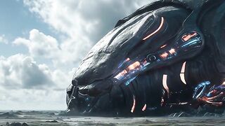 These colossal biomechanical beasts are the offspring of a long-lost race, endlessly roaming t