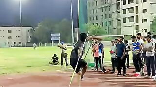 Deepanshu sharma javelin throw technique