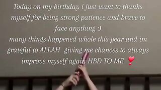 Happy birthday to myself