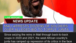Mali Arrests Dozens of Soldiers Over Alleged Bid T