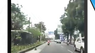 Video kronologi laka motor vs motor