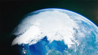 Остров Врангеля, арктическая Россия,  единственный остров на сотни км вокруг.