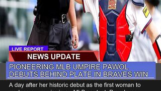Pioneering Mlb Umpire Pawol Debuts Behind Plate in