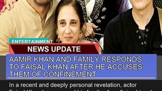 Aamir Khan and Family Responds to Faisal Khan Afte