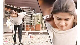 Girls funny whatsapp status-cooking,Eating-foodie girl-Keerthy suresh-Rowdy baby Quotes-noodles