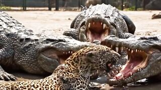 buaya vs macan tutul 2