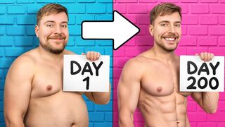 Lose 100 LBs  Win 250,000 Part 1  Mr Beast