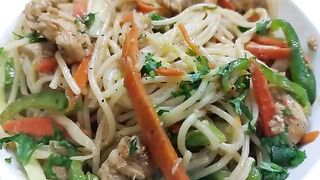 Chicken And Vegetable Spaghetti Recipe Easy Chicken Chow Mein Recipe.