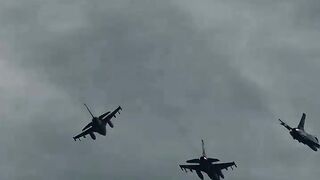 Pakistan Air Force Flypast Rehearsal for Independence Day 2025 in Islamabad 14th August Celebrations