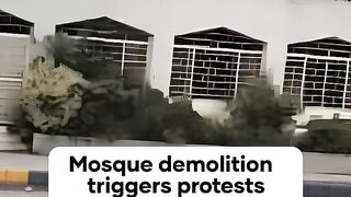 BREAKING Islamabad Mosque Demolition Sparks Protests  Madni Masjid Razed in Overnight Operation