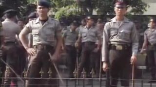 Dulu TNI dan polisi jadi satu di sebut ABRI Jakarta - 15 Agustus 1996