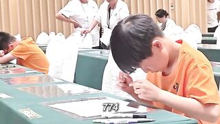 Chinese kids Super Arthematic Skills