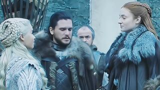 Sansa Stark  Daenerys targaryen Telling Very Sweetly .