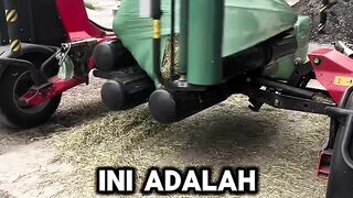 Mesin pembungkus Jerami yang Viral