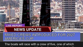 Mixed Crews Introduced for Americas Cup