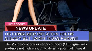 US Consumer Inflation Holds Steady But Tariff Risk