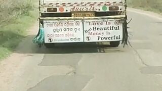 Love is beautiful but money is powerful.