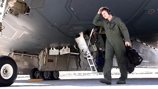 B-2 Bomber Flight Operations At Nellis AFB