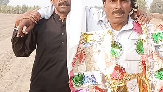 Winner celebration at mela culture of Pakistan.