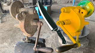 Old Hand Grinder Restoration Amazing Video