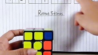 How to solve a Rubik's cube
