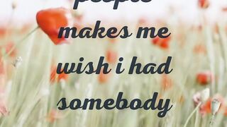 I wish