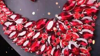 Red lover wedding gown, nails, phone case, jewelry and etc...