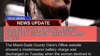 Domestic Violence Charges Dropped Against Boxing C