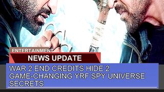 War End Credits Hide Gamechanging Yrf Spy Uni