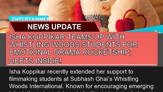 Isha Koppikar Teams up with Whistling Woods Studen